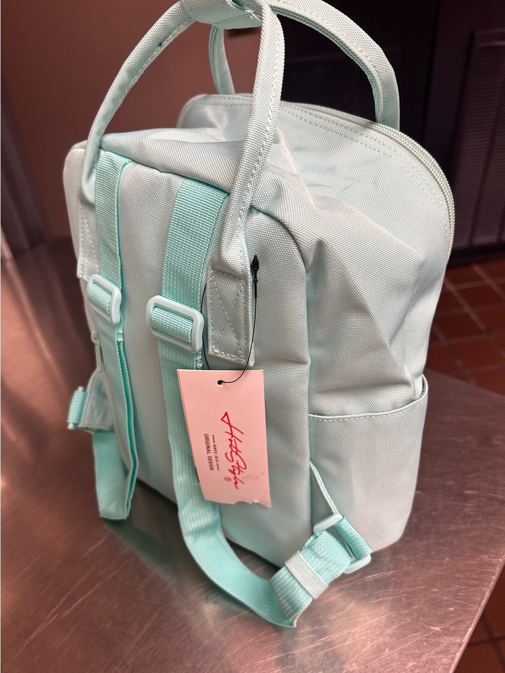 Hotstyle original Mint Green Mini Backpack with Adjustable Straps NEW!